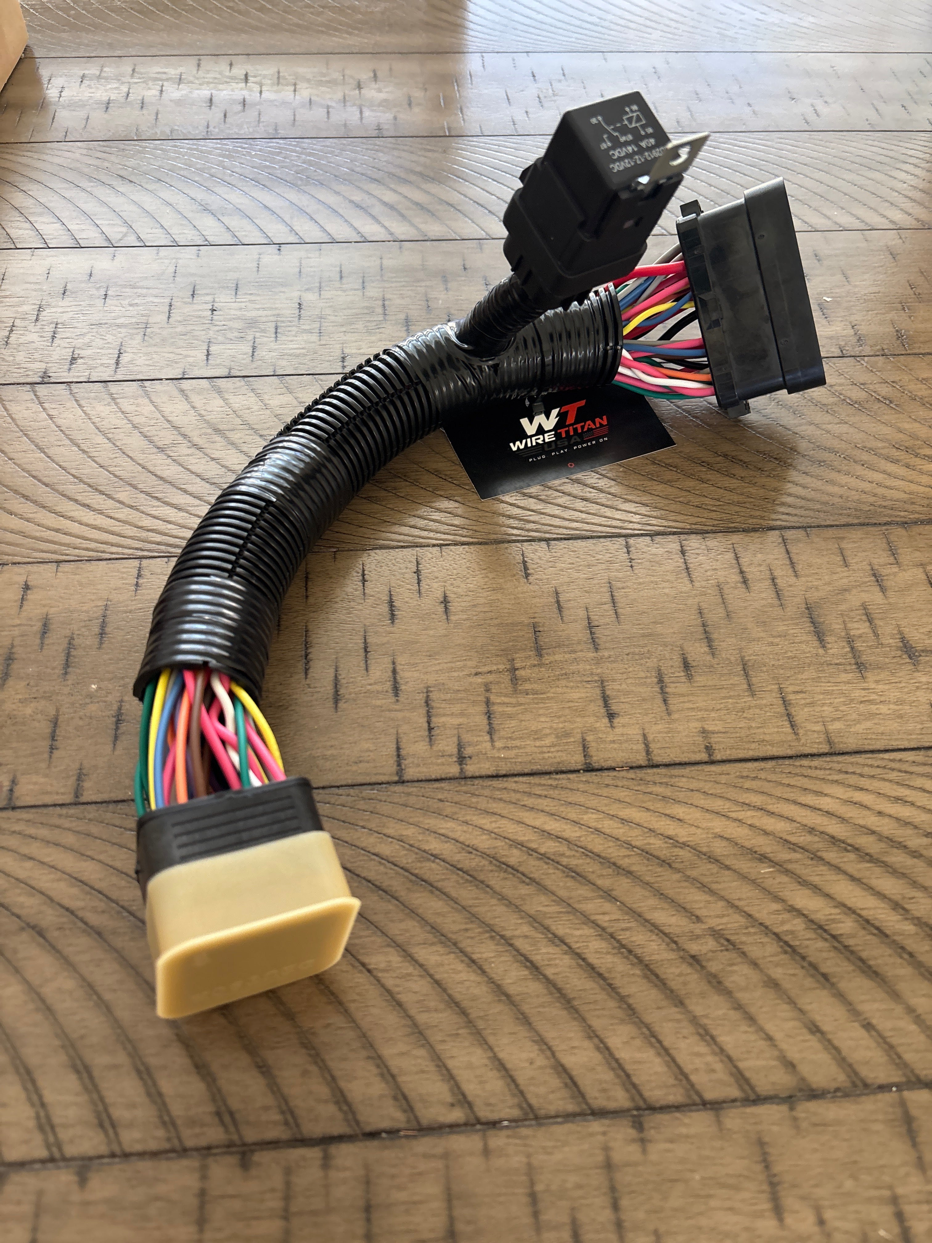 Cat 40 Pin ECM to Cat 70 Pin Truck Adapter Harness (built to order)