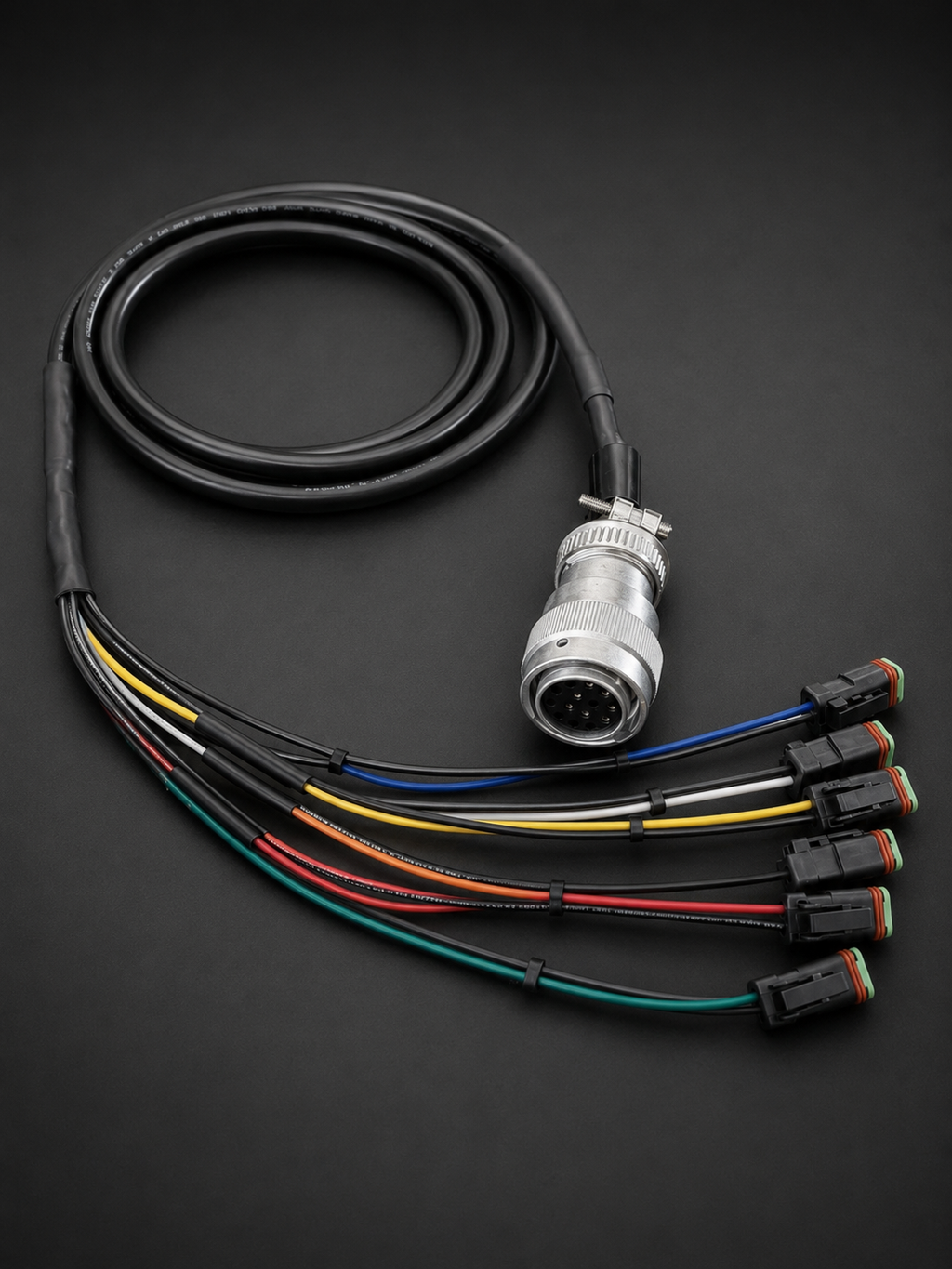 14 Pin Skid Steer Auxiliary Control Harness – 6 Function Deutsch | CAT, Bobcat, John Deere, Case, New Holland